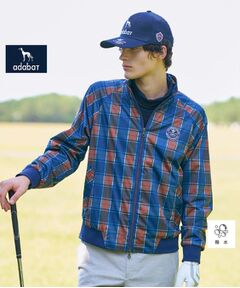 adabat / アダバット レザーブルゾン・ジャケット | 【新レーベル ADABAT NAVY】撥水 タータンチェックブルゾン