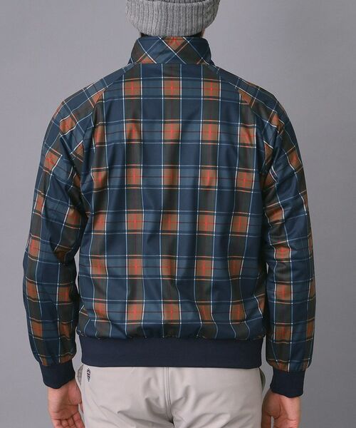 adabat / アダバット レザーブルゾン・ジャケット | 【新レーベル ADABAT NAVY】撥水 タータンチェックブルゾン | 詳細10