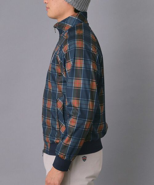 adabat / アダバット レザーブルゾン・ジャケット | 【新レーベル ADABAT NAVY】撥水 タータンチェックブルゾン | 詳細9