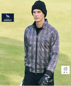 adabat / アダバット レザーブルゾン・ジャケット | 【新レーベル ADABAT NAVY】撥水 グレンチェックブルゾン