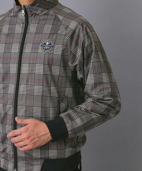 adabat / アダバット レザーブルゾン・ジャケット | 【新レーベル ADABAT NAVY】撥水 グレンチェックブルゾン | 詳細12