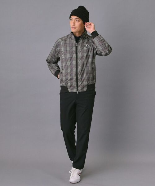 adabat / アダバット レザーブルゾン・ジャケット | 【新レーベル ADABAT NAVY】撥水 グレンチェックブルゾン | 詳細5