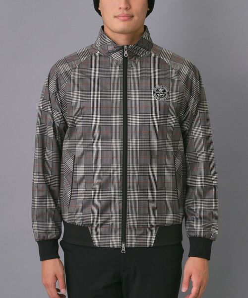 adabat / アダバット レザーブルゾン・ジャケット | 【新レーベル ADABAT NAVY】撥水 グレンチェックブルゾン | 詳細8