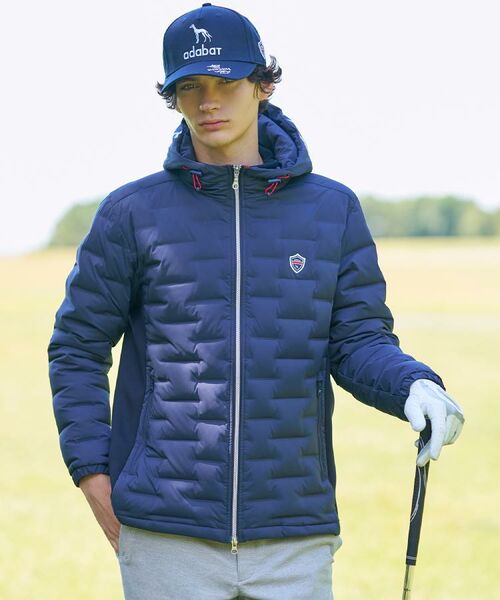adabat / アダバット ダウンジャケット・ベスト | 【新レーベル ADABAT NAVY】フードロゴストレッチダウンジャケット | 詳細16