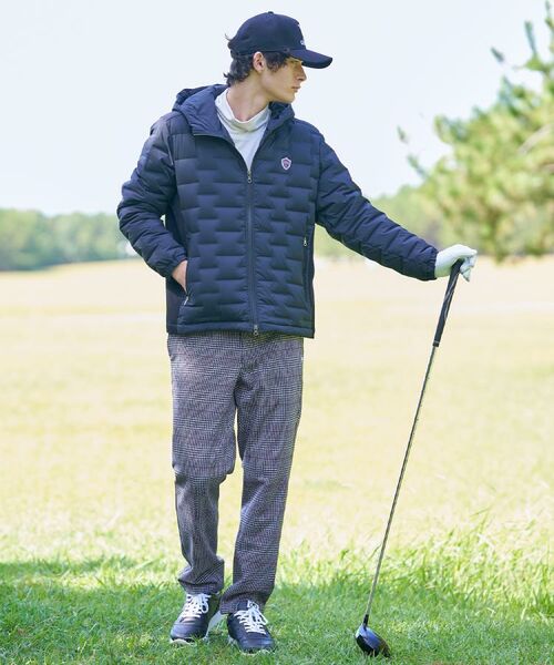 adabat / アダバット ダウンジャケット・ベスト | 【新レーベル ADABAT NAVY】フードロゴストレッチダウンジャケット | 詳細2