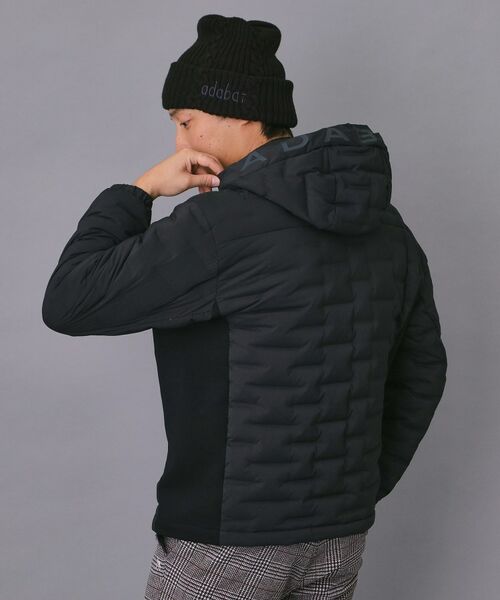 adabat / アダバット ダウンジャケット・ベスト | 【新レーベル ADABAT NAVY】フードロゴストレッチダウンジャケット | 詳細4