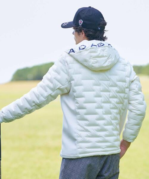 adabat / アダバット ダウンジャケット・ベスト | 【新レーベル ADABAT NAVY】フードロゴストレッチダウンジャケット | 詳細9