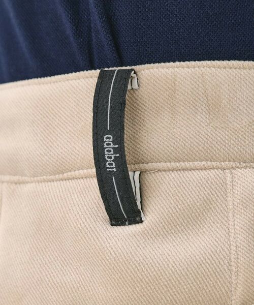 adabat / アダバット パンツ | ベロアボンディングストレッチパンツ | 詳細24