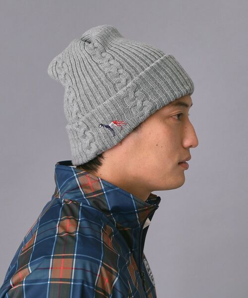 adabat / アダバット ニットキャップ | 【新レーベル ADABAT NAVY】サルーキケーブルワッチ | 詳細6