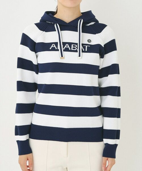 adabat / アダバット ニット・セーター | ボーダーニットパーカー | 詳細12