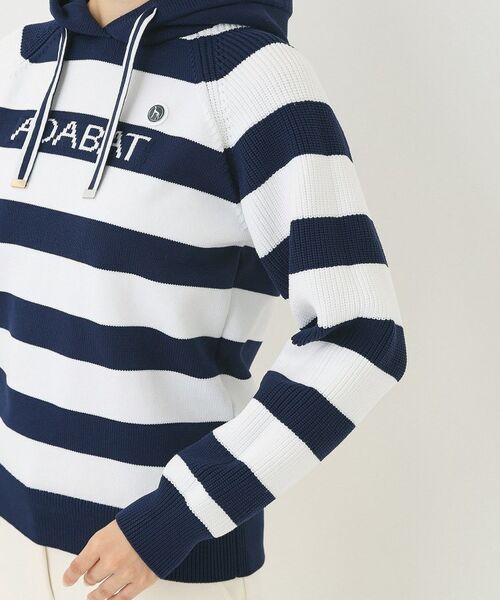 adabat / アダバット ニット・セーター | ボーダーニットパーカー | 詳細16