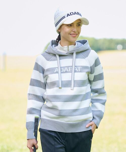adabat / アダバット ニット・セーター | ボーダーニットパーカー | 詳細18