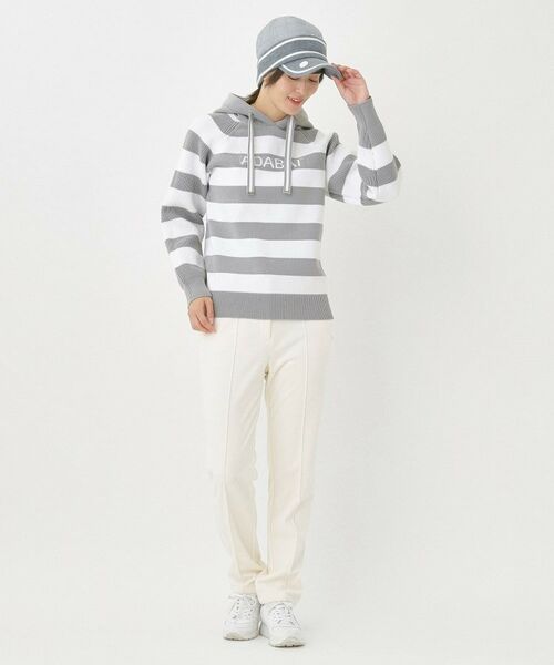 adabat / アダバット ニット・セーター | ボーダーニットパーカー | 詳細2