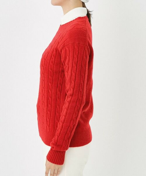 adabat / アダバット ニット・セーター | ケーブル柄クルーネックニット | 詳細19