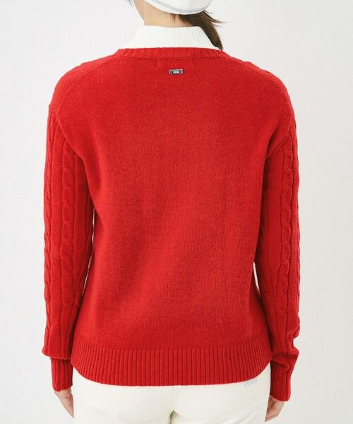 adabat / アダバット ニット・セーター | ケーブル柄クルーネックニット | 詳細20