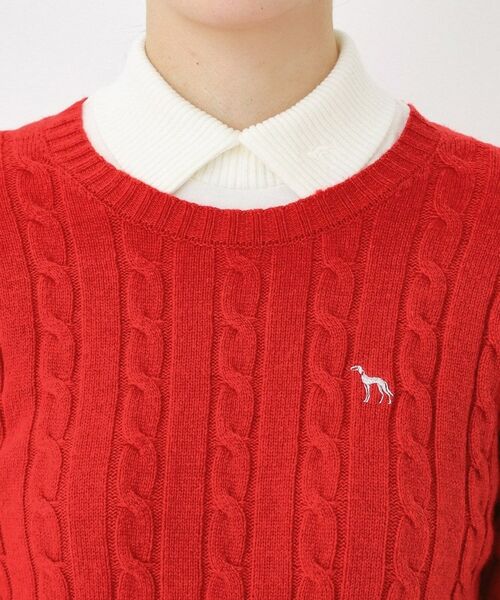 adabat / アダバット ニット・セーター | ケーブル柄クルーネックニット | 詳細21