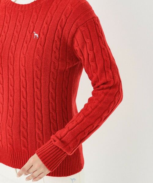adabat / アダバット ニット・セーター | ケーブル柄クルーネックニット | 詳細23