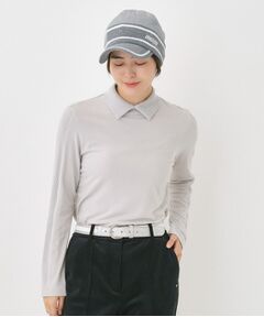 adabat / アダバット カットソー | 【吸湿発熱】サーモスムーススプリットネックプルオーバー