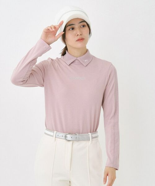 adabat / アダバット カットソー | 【吸湿発熱】サーモスムーススプリットネックプルオーバー | 詳細11