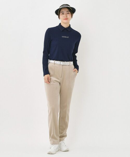 adabat / アダバット カットソー | 【吸湿発熱】サーモスムーススプリットネックプルオーバー | 詳細17