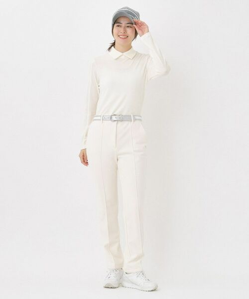 adabat / アダバット カットソー | 【吸湿発熱】サーモスムーススプリットネックプルオーバー | 詳細2