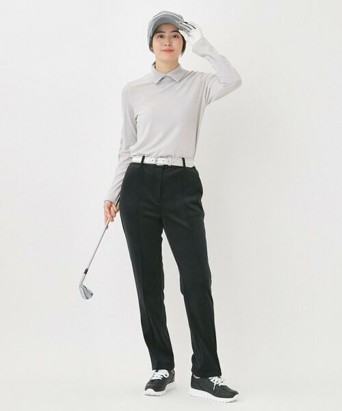 adabat / アダバット カットソー | 【吸湿発熱】サーモスムーススプリットネックプルオーバー | 詳細8