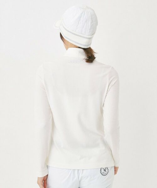 adabat / アダバット カットソー | 【吸湿発熱】ハーフジップ長袖モックネックT | 詳細6