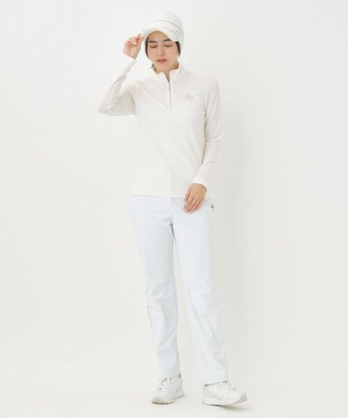 adabat / アダバット カットソー | 【吸湿発熱】ハーフジップ長袖モックネックT | 詳細7