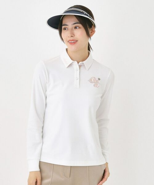 adabat / アダバット ポロシャツ | 起毛ストレッチ長袖ポロシャツ | 詳細1