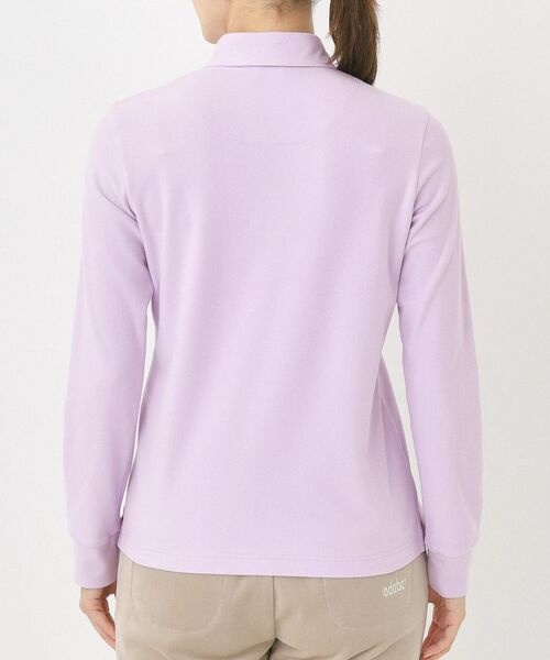 adabat / アダバット ポロシャツ | 起毛ストレッチ長袖ポロシャツ | 詳細15