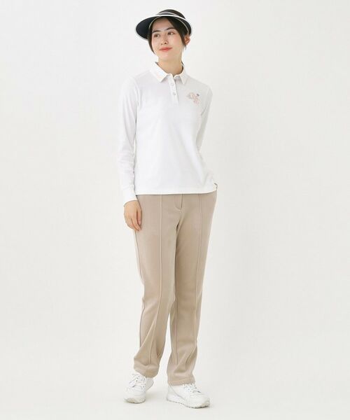 adabat / アダバット ポロシャツ | 起毛ストレッチ長袖ポロシャツ | 詳細2