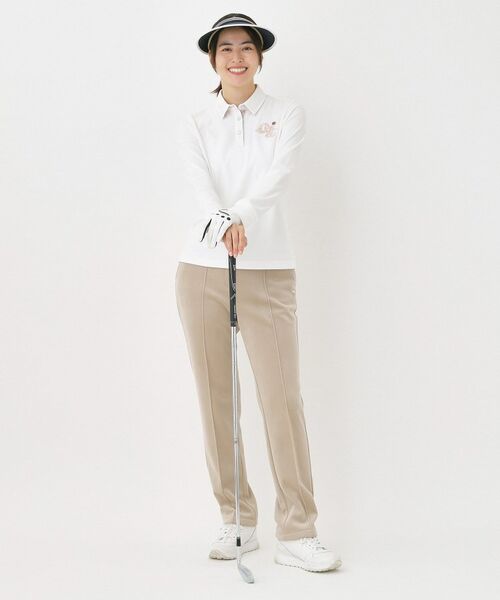 adabat / アダバット ポロシャツ | 起毛ストレッチ長袖ポロシャツ | 詳細3