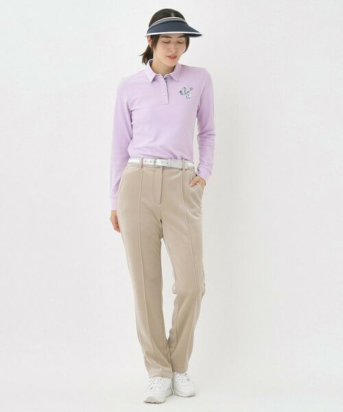 adabat / アダバット ポロシャツ | 起毛ストレッチ長袖ポロシャツ | 詳細8