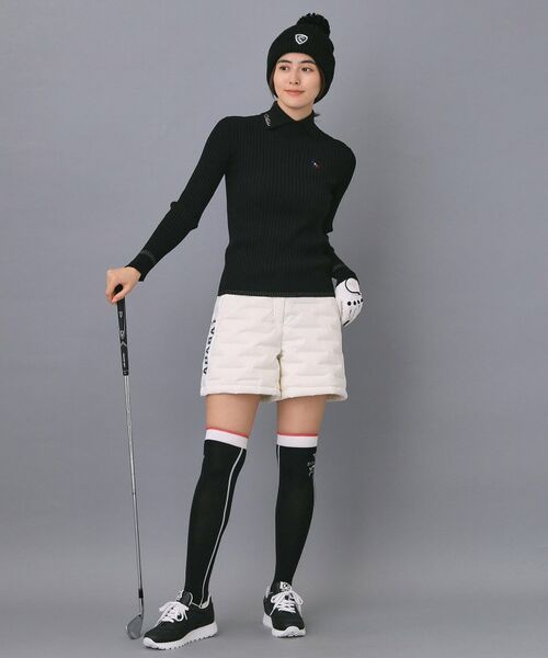 adabat / アダバット ニット・セーター | 【ADABAT NAVY】ワイドリブスプリットカラーニット | 詳細12