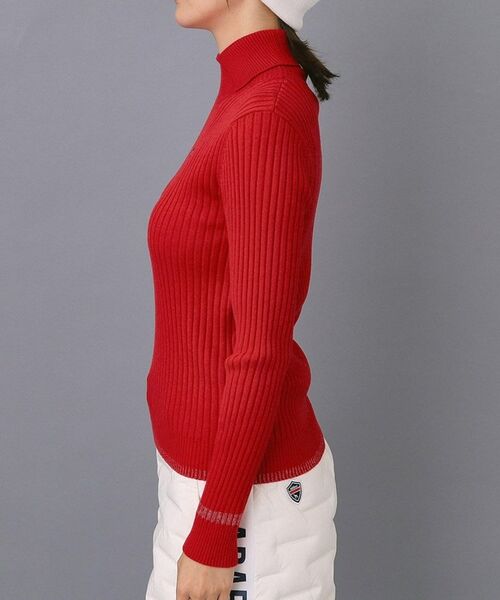 adabat / アダバット ニット・セーター | 【ADABAT NAVY】ワイドリブスプリットカラーニット | 詳細24