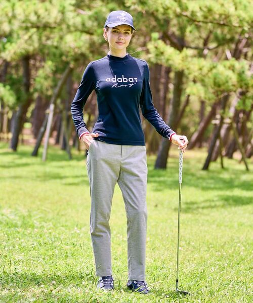 adabat / アダバット カットソー | 【ADABAT NAVY】【吸湿発熱】サーモスムースモックT | 詳細10
