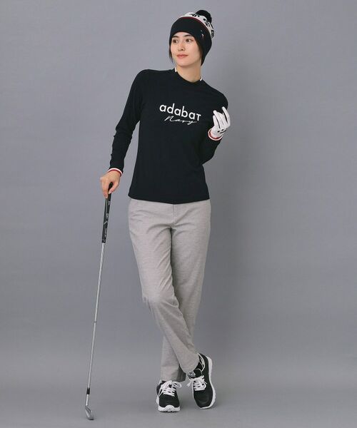 adabat / アダバット カットソー | 【ADABAT NAVY】【吸湿発熱】サーモスムースモックT | 詳細14