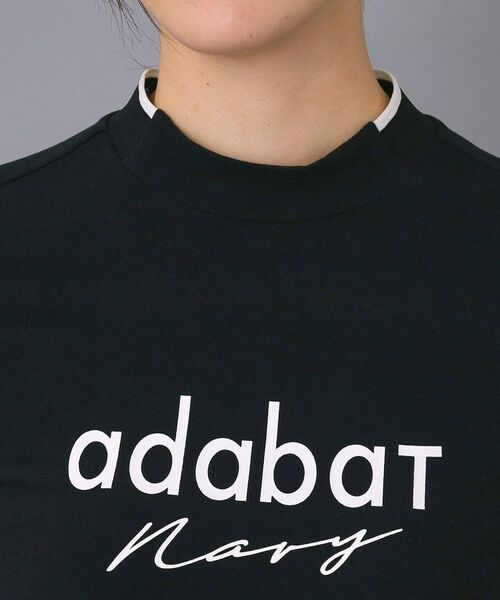 adabat / アダバット カットソー | 【ADABAT NAVY】【吸湿発熱】サーモスムースモックT | 詳細19