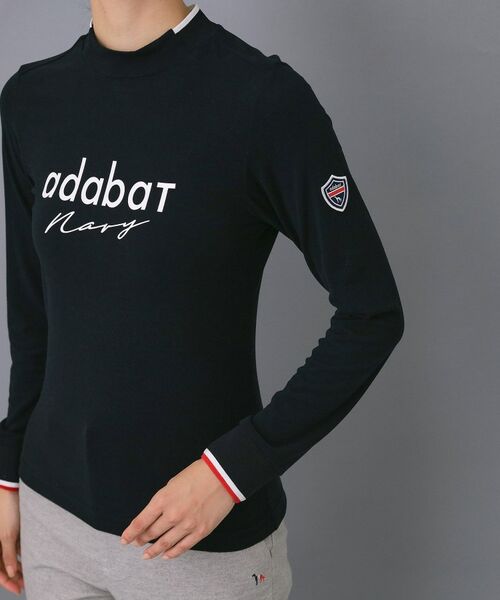 adabat / アダバット カットソー | 【ADABAT NAVY】【吸湿発熱】サーモスムースモックT | 詳細21