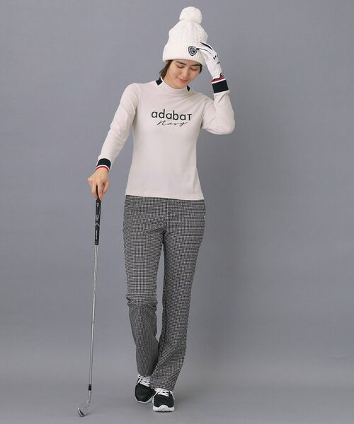 adabat / アダバット カットソー | 【ADABAT NAVY】【吸湿発熱】サーモスムースモックT | 詳細7