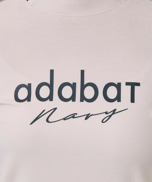 adabat / アダバット カットソー | 【ADABAT NAVY】【吸湿発熱】サーモスムースモックT | 詳細8