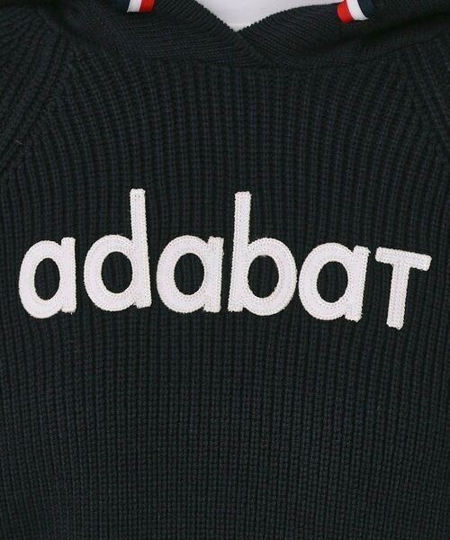adabat / アダバット ニット・セーター | 【ADABAT NAVY】ニットフーディー | 詳細15
