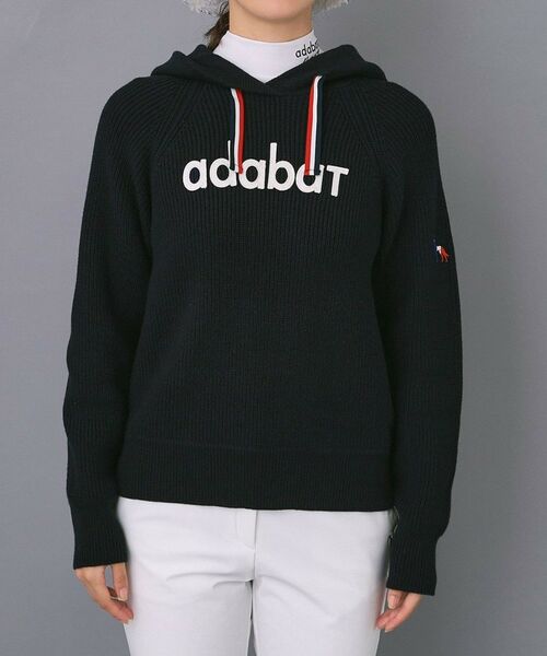 adabat / アダバット ニット・セーター | 【ADABAT NAVY】ニットフーディー | 詳細16