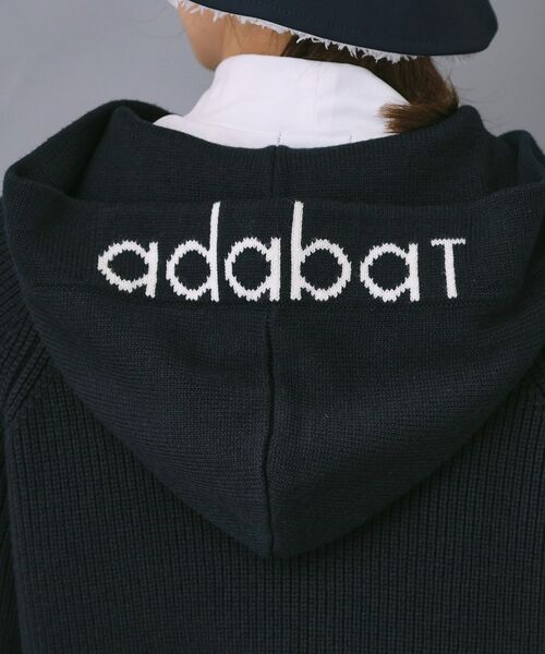 adabat / アダバット ニット・セーター | 【ADABAT NAVY】ニットフーディー | 詳細20