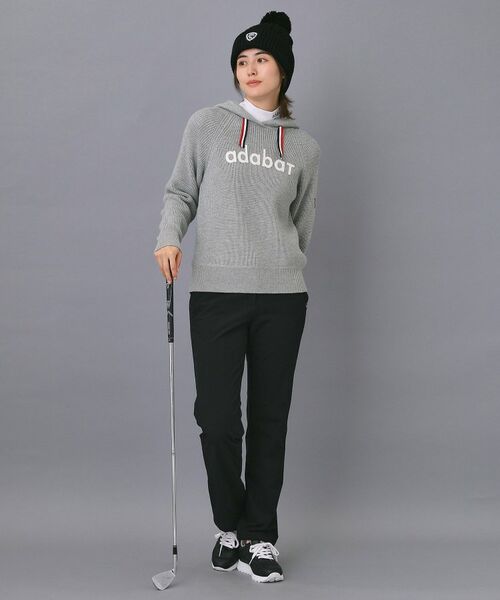 adabat / アダバット ニット・セーター | 【ADABAT NAVY】ニットフーディー | 詳細4