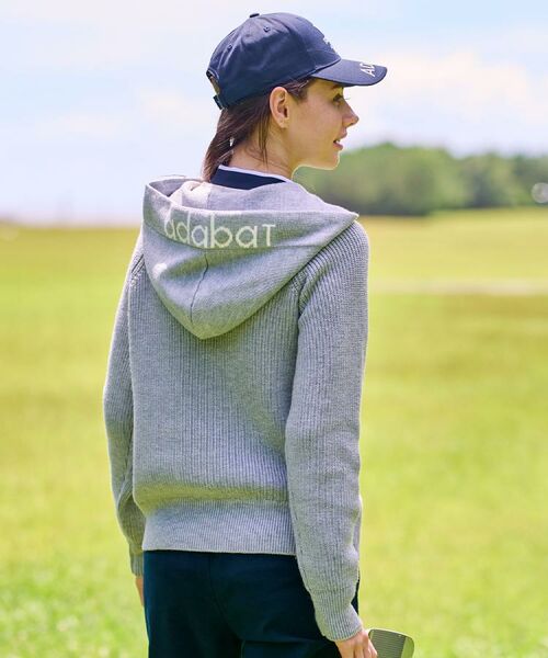adabat / アダバット ニット・セーター | 【ADABAT NAVY】ニットフーディー | 詳細7