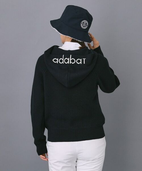 adabat / アダバット ニット・セーター | 【ADABAT NAVY】ニットフーディー | 詳細9