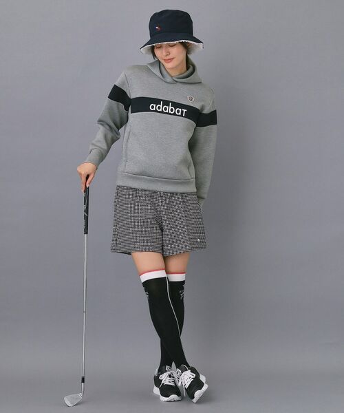 adabat / アダバット パーカー | 【ADABAT NAVY】ブロッキングラインロゴフーディー | 詳細10