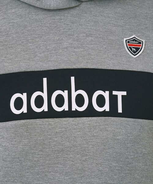 adabat / アダバット パーカー | 【ADABAT NAVY】ブロッキングラインロゴフーディー | 詳細11