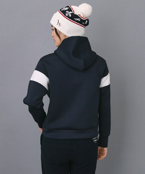 adabat / アダバット パーカー | 【ADABAT NAVY】ブロッキングラインロゴフーディー | 詳細3